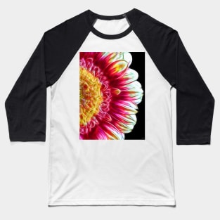 Gerbera Daisy Close Up Baseball T-Shirt